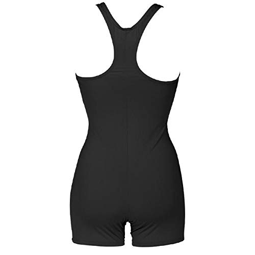 ARENA Traje de baño Deportivo para Mujer, Mujer, Traje de baño de una Pieza, 2A809, Negro, 46