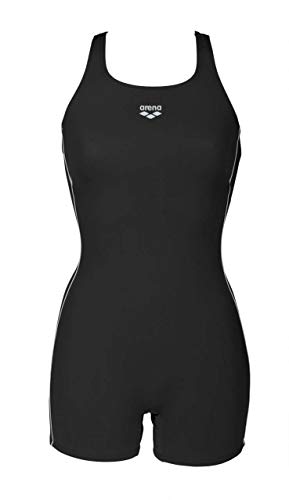 ARENA Traje de baño Deportivo para Mujer, Mujer, Traje de baño de una Pieza, 2A809, Negro, 46
