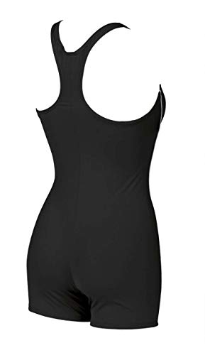 ARENA Traje de baño Deportivo para Mujer, Mujer, Traje de baño de una Pieza, 2A809, Negro, 46