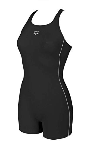 ARENA Traje de baño Deportivo para Mujer, Mujer, Traje de baño de una Pieza, 2A809, Negro, 46
