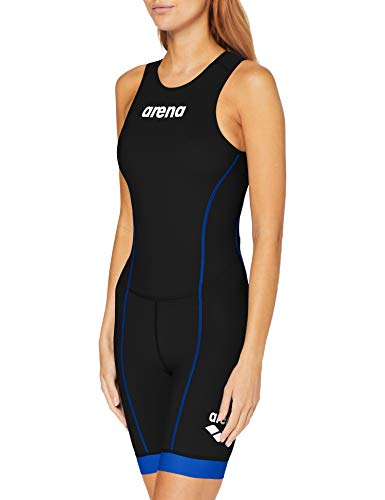 ARENA - Traje de triatlón para Mujer St 2.0 con Cremallera Trasera, Mujer, Traje de triatlón, 001506, Black/Royal, Small