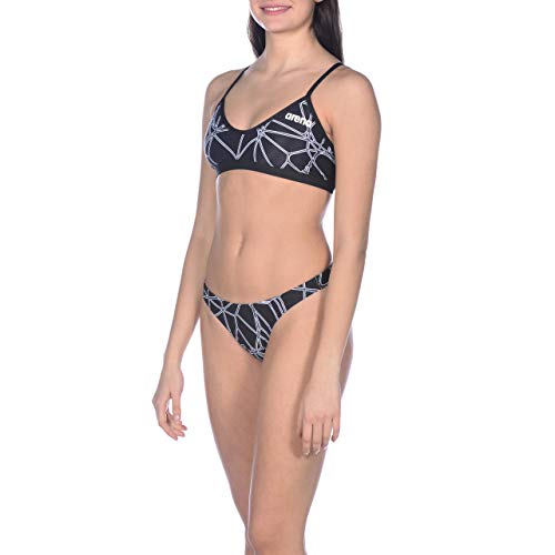 ARENA W Carbonics Pro Two Pieces Bikini Deportivo Mujer Carbonics Pro, Mujer, Black/Black, 40