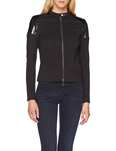 Armani Exchange 6zyg81 Chaqueta, Negro (Black 1200), Medium para Mujer