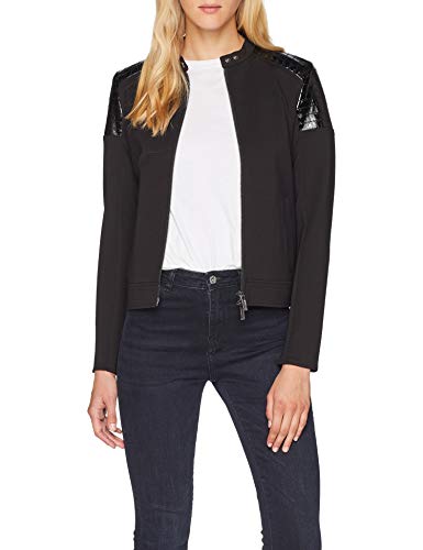 Armani Exchange 6zyg81 Chaqueta, Negro (Black 1200), Medium para Mujer