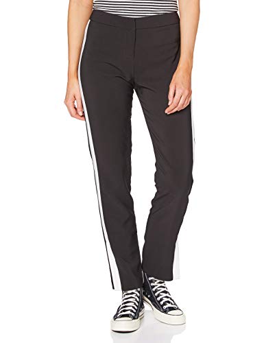 Armani Exchange 6zyp04 Pantalones de Deporte, Negro (Black/Martini Stripe 0209), W42 (Talla del Fabricante: 6) para Mujer