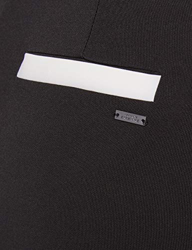 Armani Exchange 6zyp04 Pantalones de Deporte, Negro (Black/Martini Stripe 0209), W42 (Talla del Fabricante: 6) para Mujer