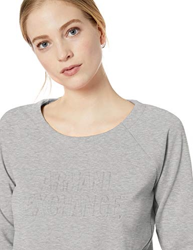 Armani Exchange 8nym76 Sudadera, Gris (Bc04 Htr Grey 3911), Small para Mujer