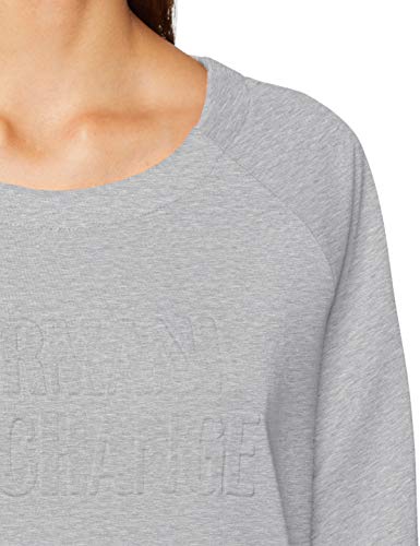 Armani Exchange 8nym76 Sudadera, Gris (Bc04 Htr Grey 3911), Talla única (Talla del Fabricante: X-Small) para Mujer