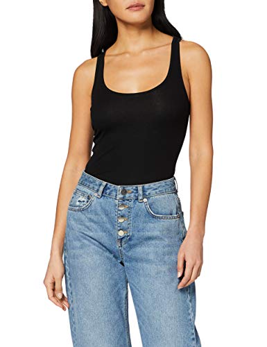 Armani Exchange 8nym99 Camiseta sin Mangas, Negro (Black 1200), Large para Mujer