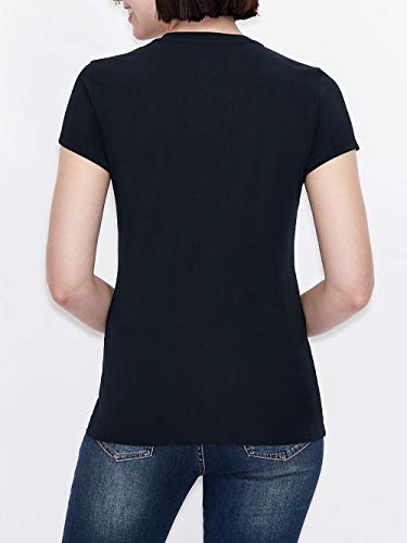 Armani Exchange 8nyt90 Camiseta, Azul (Navy 1510), Small para Mujer