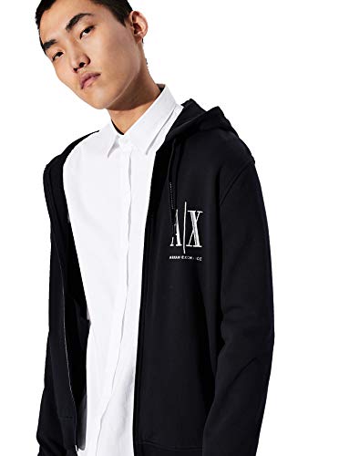 Armani Exchange 8nzcbg Camisa, Blanco (Wht Oxfrd W 7 BLU/W 0130), X-Small para Hombre