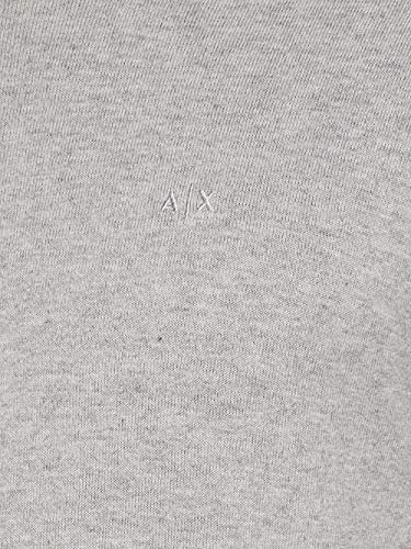 Armani Exchange 8nzm3e Sudadera, Gris (Bc06 Alloy Heather 3901), Small para Hombre