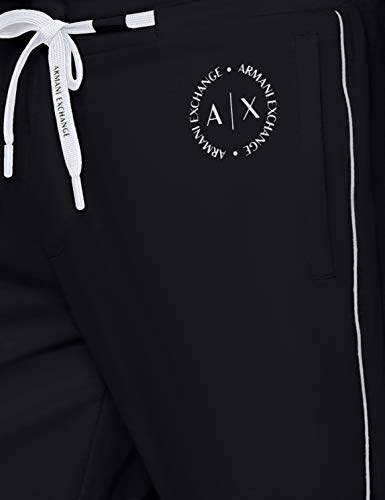 Armani Exchange 8nzp91 Pantalones de Deporte, Azul (Navy 1510), W48 (Talla del Fabricante: Small) para Hombre