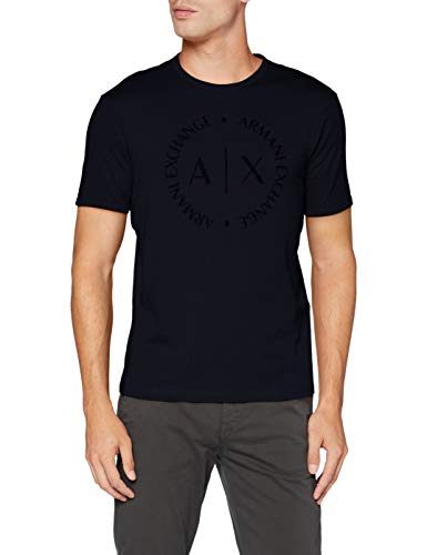 Armani Exchange 8nztcd Camiseta, Azul (Navy 1510), X-Large para Hombre