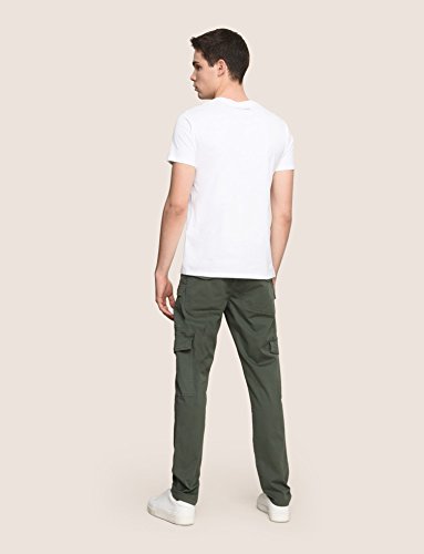 Armani Exchange 8nztck Camiseta, Blanco (White 1100), Medium para Hombre