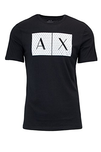 Armani Exchange 8nztck Camiseta, Negro (Black 1200), Large para Hombre