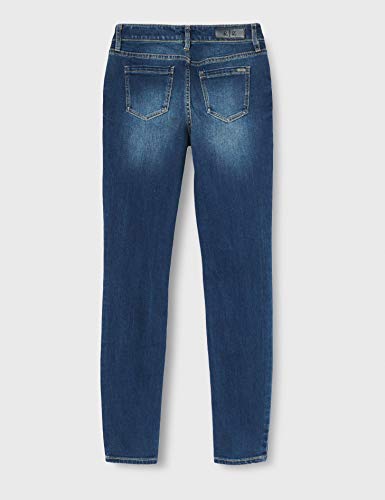 Armani Exchange 9,5 Ounces Stretch Mid Wash Vaqueros Skinny, Azul (Indigo Denim 1500), 46/L28 (Talla del Fabricante: 32) para Mujer