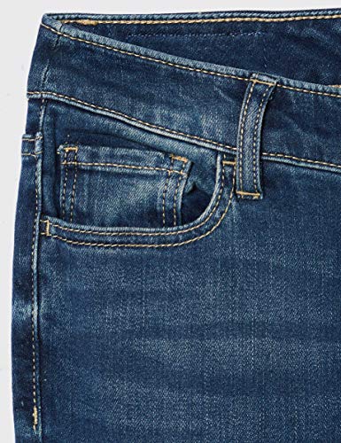 Armani Exchange 9,5 Ounces Stretch Mid Wash Vaqueros Skinny, Azul (Indigo Denim 1500), 46/L28 (Talla del Fabricante: 32) para Mujer