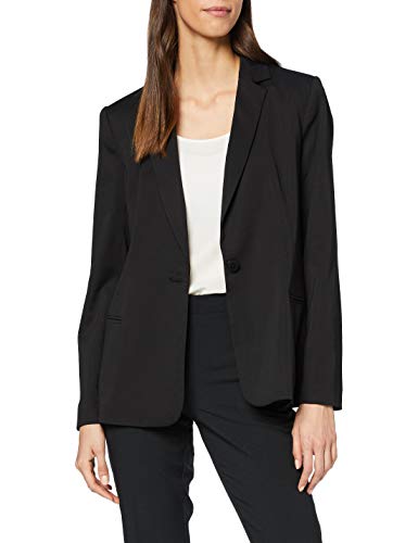 Armani Exchange Armani Blazer Chaqueta de Traje, Negro (Black 1200), 42 (Talla del Fabricante: 6) para Mujer