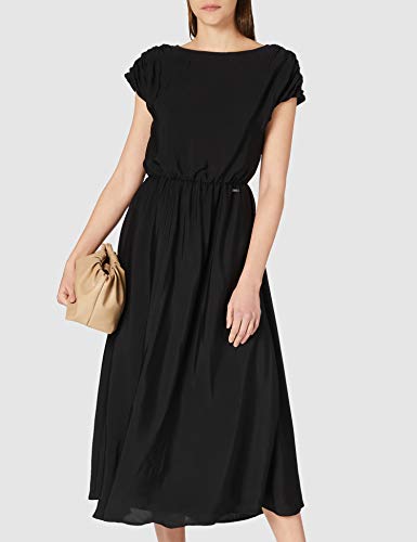 Armani Exchange Black Business Dress Vestimenta Casual de Negocios, Negro, Talla única para Mujer