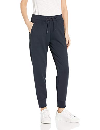 Armani Exchange Double Knit, Side Logo Pantalones de Deporte, Azul (Navy 1510), 46 (Talla del Fabricante: X-Large) para Mujer