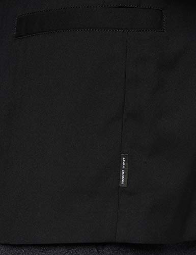 Armani Exchange Icon Blazer Chaqueta de Traje, Negro (Black 1200), 58 (Talla del Fabricante: 46) para Hombre