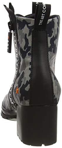 Art Candem, Botas Mujer, Camuflaje Black, 42 EU