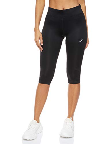 ASICS Silver Knee Tight Malla, Mujer, Performance Black, m