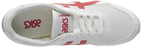 ASICS Tiger Runner, Zapatillas Hombre, White/Classic Red, 41.5 EU
