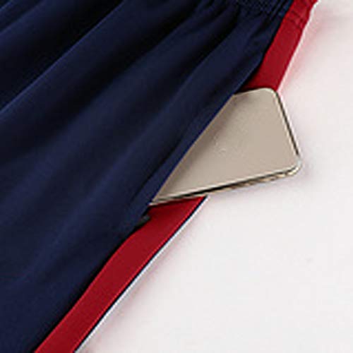 Atlětǐco MǎDrǐD 2021 Camiseta para Hombre de fútbol Jersey Conjunto Sudadera Fan Sudadera de Manga Larga Top Pantalones Casual Ropa Deportiva, Actividades diarias SH L