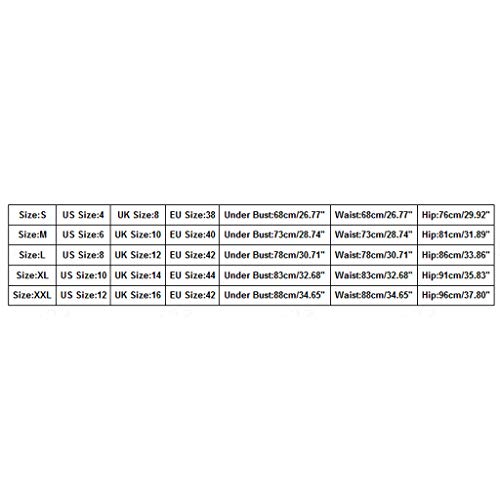 Auifor Impreso de Vestuario para Mujer Rellenado Atractivo del Traje de baño de Monokini del Bikini del Traje de baño Sets(Marina/Large)