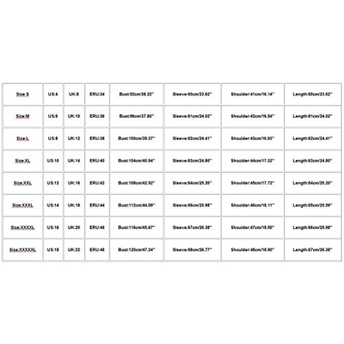 Auifor Indumentaria Femenina Casual Imprimir Feliz Navidad Tapa del cordón del Remiendo de la Camiseta Top（Verde/XXX-Large）