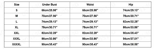 Auifor Las Mujeres del Lunar de Traje de baño del Pectoral del Traje de baño de la Playa de baño Bikini más el tamaño（Verde/Large）