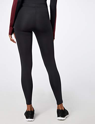 AURIQUE BAL1084 Leggings de Deporte Mujer, Negro (Black), 42 (Tamaño del fabricante: L)