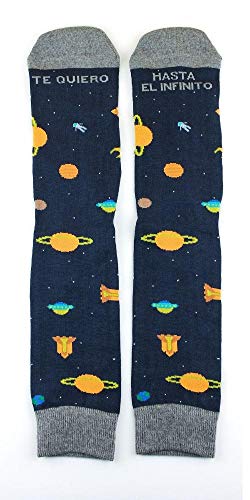 Ausardia Calcetines con Mensaje Regalo Hombre Mujer (41/46)