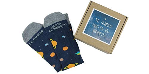 Ausardia Calcetines con Mensaje Regalo Hombre Mujer (41/46)