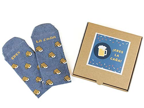 Ausardia Calcetines Regalo con Mensaje Mujer Hombre (41/46)