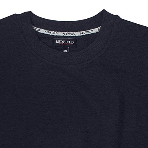 Azul Oscuro Jersey Tallas Grandes Hombres Redfield, 2xl-8xl:5xl
