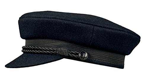 Balke Gorra de marinero de Capitán Para Unisex Adultos [Azul - 7.25]