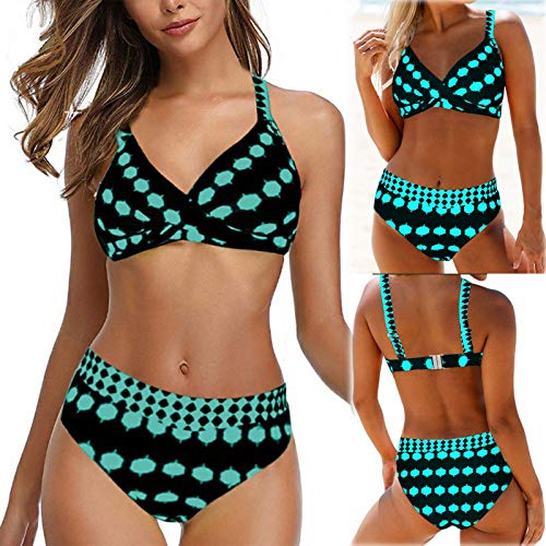 Bañador Mujer 2021,Bikinis Altos Cintura,Mujeres En Bikini,Conjunto Bikinis,Vestidos De Novias De Playa,Mujeres con Bikini Brasileño,Bañador Mujer Short,Traje De Baño Mujer,Bañador Mujer Verde