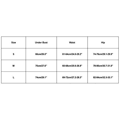 Bañadores de Dos Piezas, 2019 Mujer Brasileño Bikini Push Up con Relleno - Anudadas Bandeau Tops de Bikini y Tangas de Floral Traje de Baño (Blanco, S)