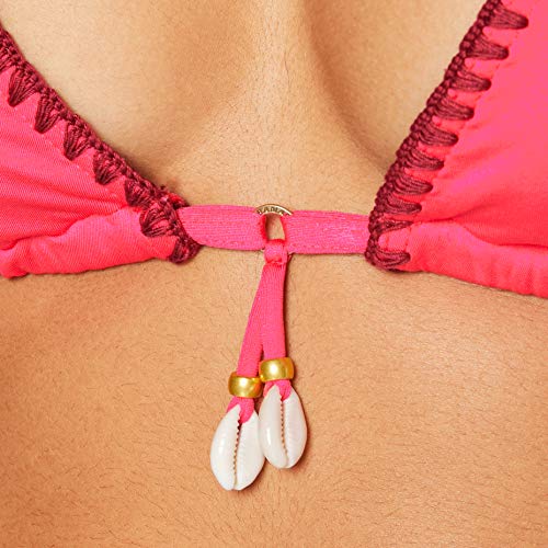 Banana Moon NUCO ETHNICHIC Tops de Bikini, Rose (Framboise Lux63), 90B para Mujer