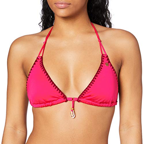 Banana Moon NUCO ETHNICHIC Tops de Bikini, Rose (Framboise Lux63), 90B para Mujer