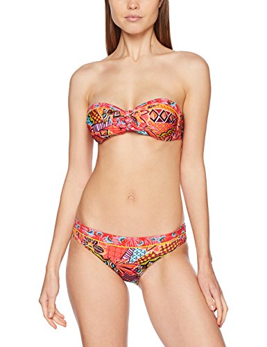 Banana Moon PALAPA MADEIRO Braguita de Bikini, Naranja (Orange Havana/Pomhavana), 44 para Mujer