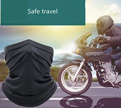Bandana, Elastic Tube Headwrap Bufanda Máscara de Bandana para Hombres Mujeres Verano al Aire Libre Deportes Ciclismo Motociclismo