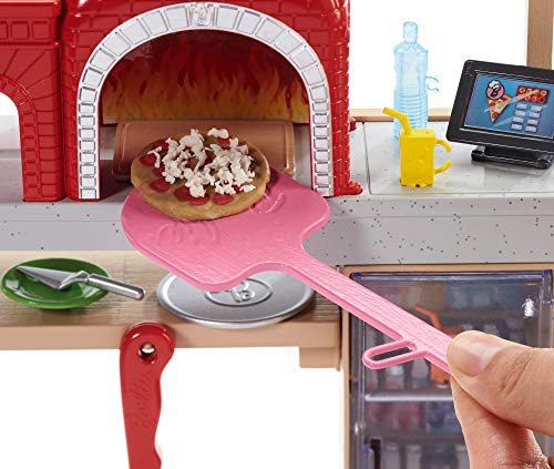 Barbie Quiero Ser pizza chef, muñeca y accesorios de juguete, regalo para niñas y niños 3-9 años (Mattel FHR09) , color/modelo surtido