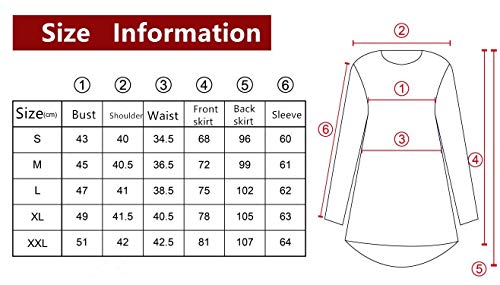 BaronHong para Mujer árabe Swing Jilbab Bronceado islámico Turquía musulmán Vestido (Azul Marino, S)