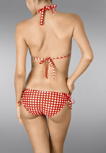 Beach Panties - Top de Bikini - para Mujer Rouge - Dots 1 M