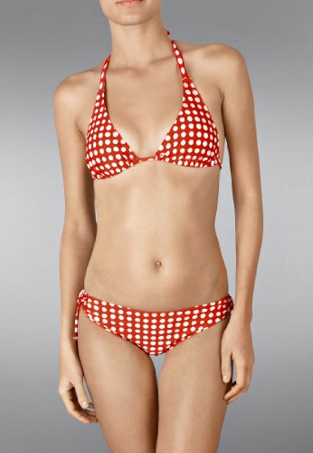 Beach Panties - Top de Bikini - para Mujer Rouge - Dots 1 M