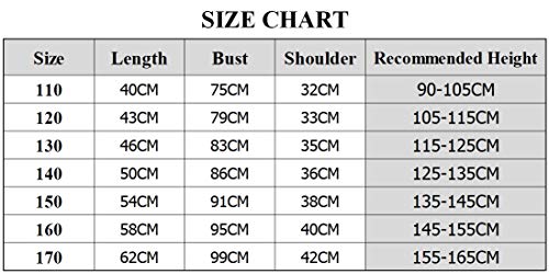 Bebé Chaleco de Pluma Sin Mangas Niños Niñas Ligero Chaquetas Sin Mangas Abrigo Amarillo 150-160